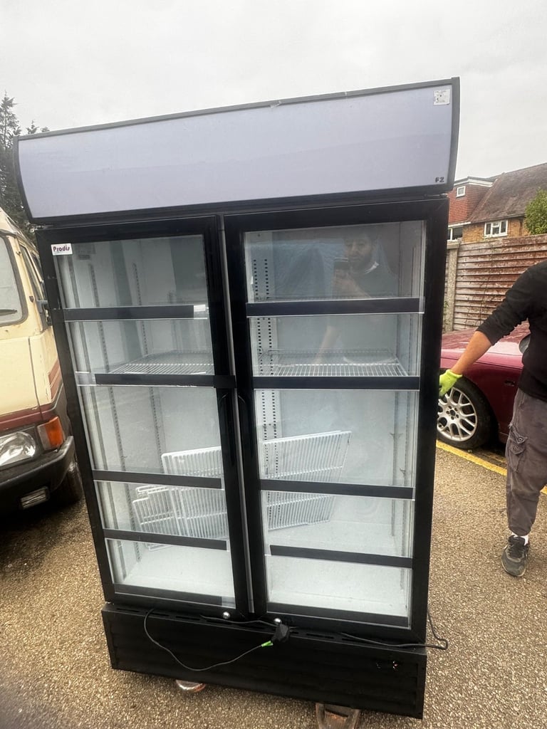 Commercial fridge freezer display cafe shop restaurant takeaway 