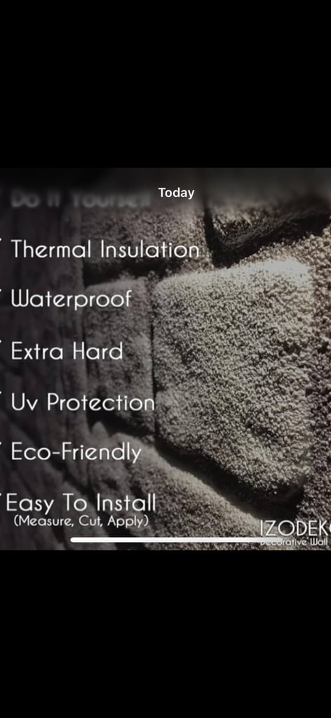 3D Brick effect wall panels 