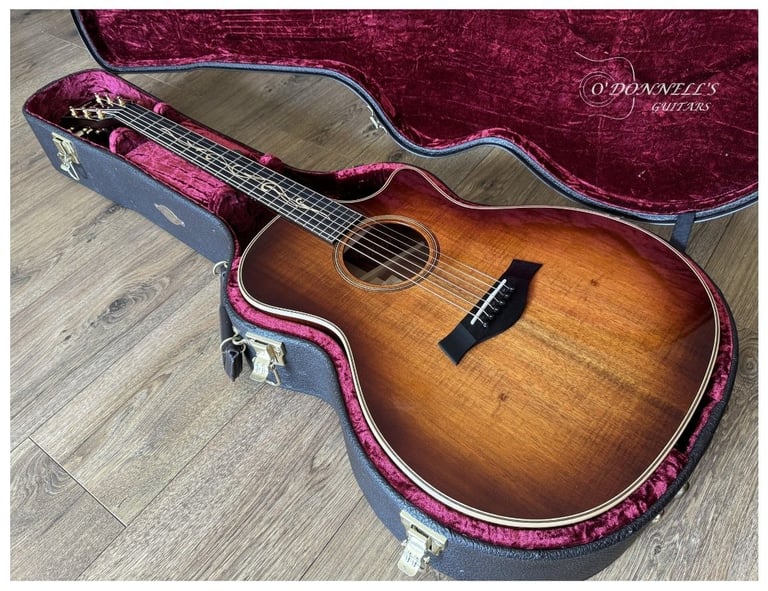 Taylor K24ce with V-Class Bracing 2018 Shaded Edgeburst - Trades Martin Collings Lowden Gibson
