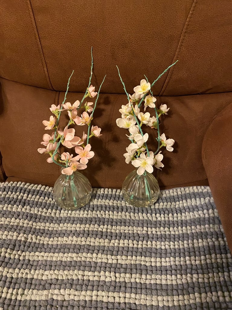 image for 2 pretty vases