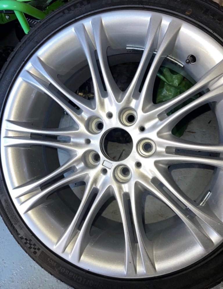 4 BMW alloy tyres 