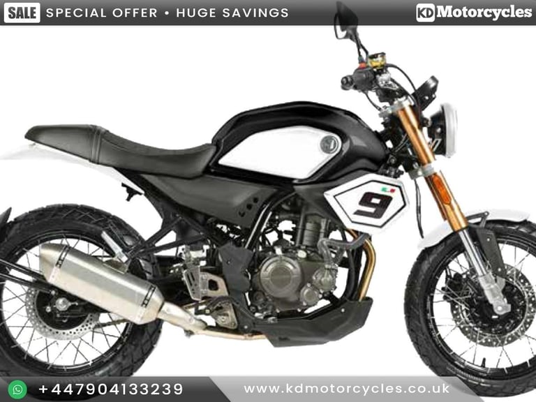 HANWAY SC125cc S FURIOUS, learner legal, commuter best motorcycle for sale