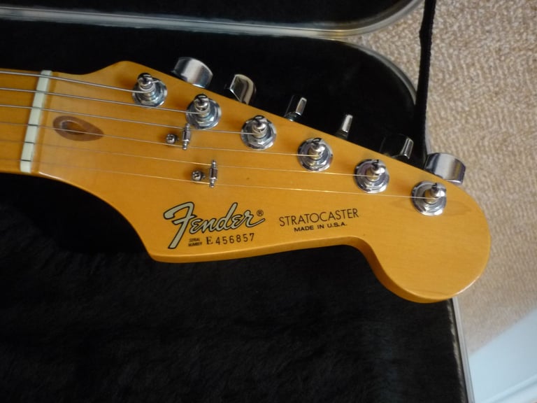 Fender American standard stratocaster  1988 Gun Metal Blue