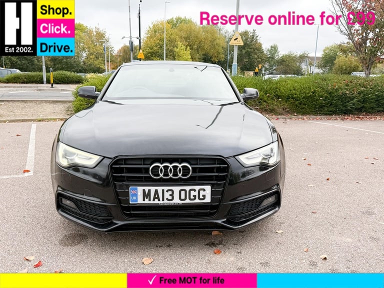 2013 Audi A5 2.0 TDI Black Edition Coupe 2dr Diesel Manual Euro 5 (s/s) (177 ps) COUPE Diesel Manual
