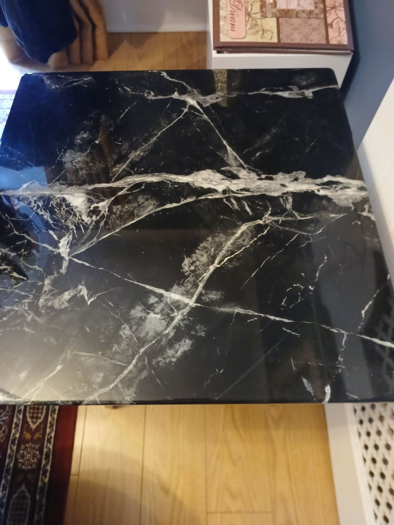 Marble side table