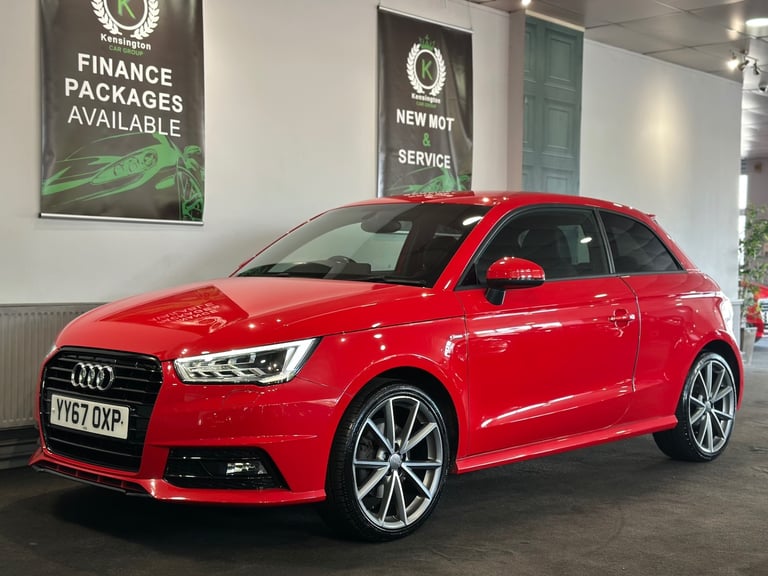 2017 Audi A1 1.4 TFSI 150 Black Edition 3dr S Tronic HATCHBACK Petrol Automatic