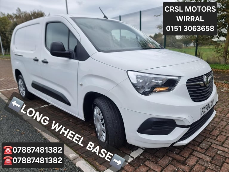 2020 Vauxhall Combo 2300 1.5 Turbo D 100ps H1 L2 Sportive Van LONG WHEEL BASE PANEL VAN Diesel Ma...