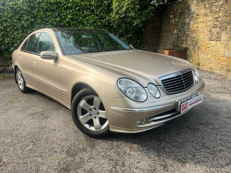 2003 Mercedes-Benz E-Class 2.6 E240 Avantgarde 4dr SALOON Petrol Automatic