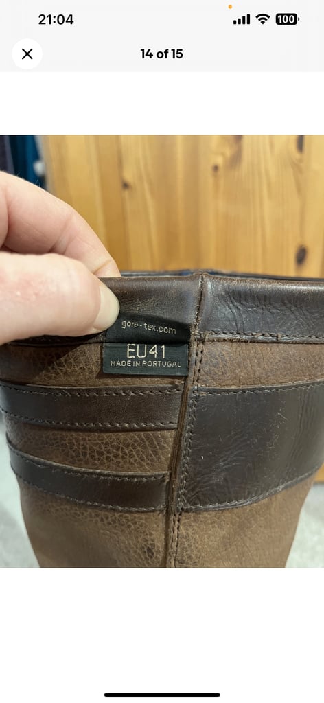 Ladies Dubarry yard/riding boot 7