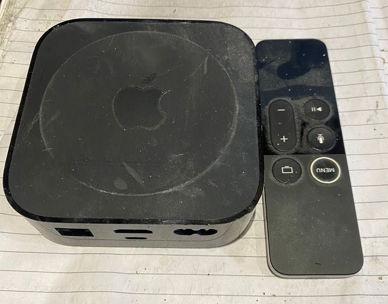 image for Apple tv and remote no cables