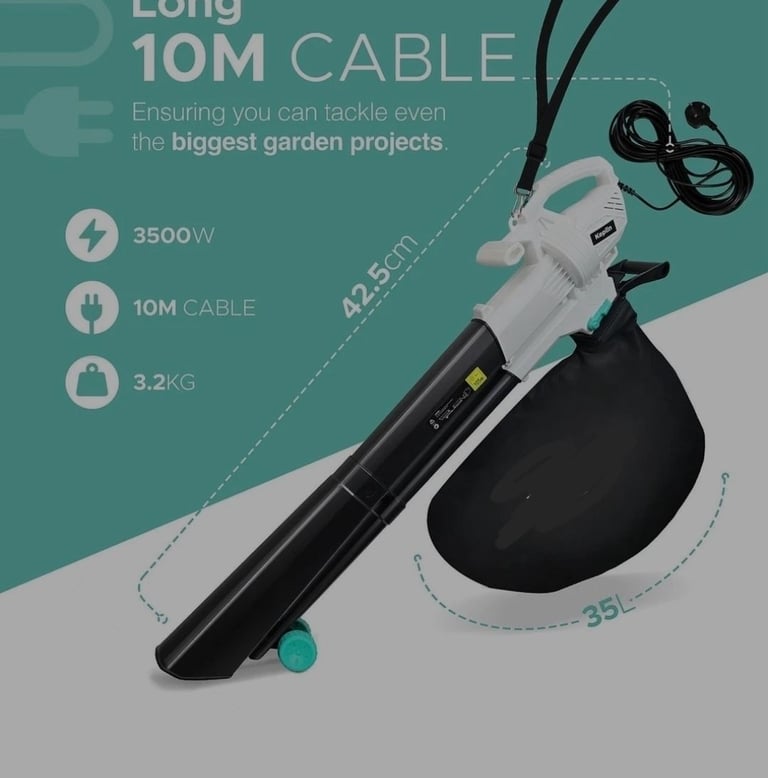 A new still boxed  Leaf Blower 3500W is a versatile 