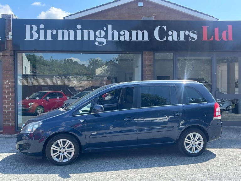 2012 Vauxhall Zafira 1.7 CDTi ecoFLEX Design Euro 5 5dr (SNav) MPV Diesel Manual