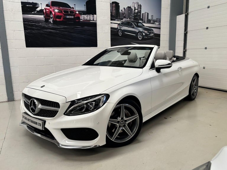 2017 Mercedes-Benz C Class 2.0 C200 AMG Line Cabriolet 2dr Petrol G-Tronic+ Euro 6 (s/s) (184 ps)...