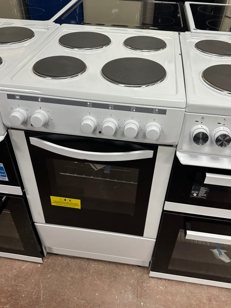 50CM WHITE GRADED ELECTRIC COOKER 