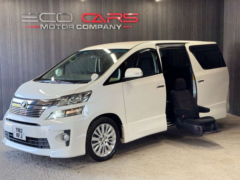 image for 2012 Toyota Vellfire ELECTRIC DISABILITY SEAT+GRADE 4B MPV Petrol Automatic