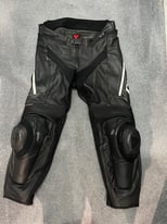 Dainese leather trousers part of a 2 piece pants size 26