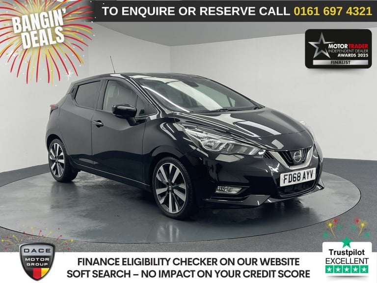 2018 Nissan Micra 0.9 IG-T Tekna Hatchback 5dr Petrol Manual Euro 6 (s/s) (90 ps) Hatchback Petro...