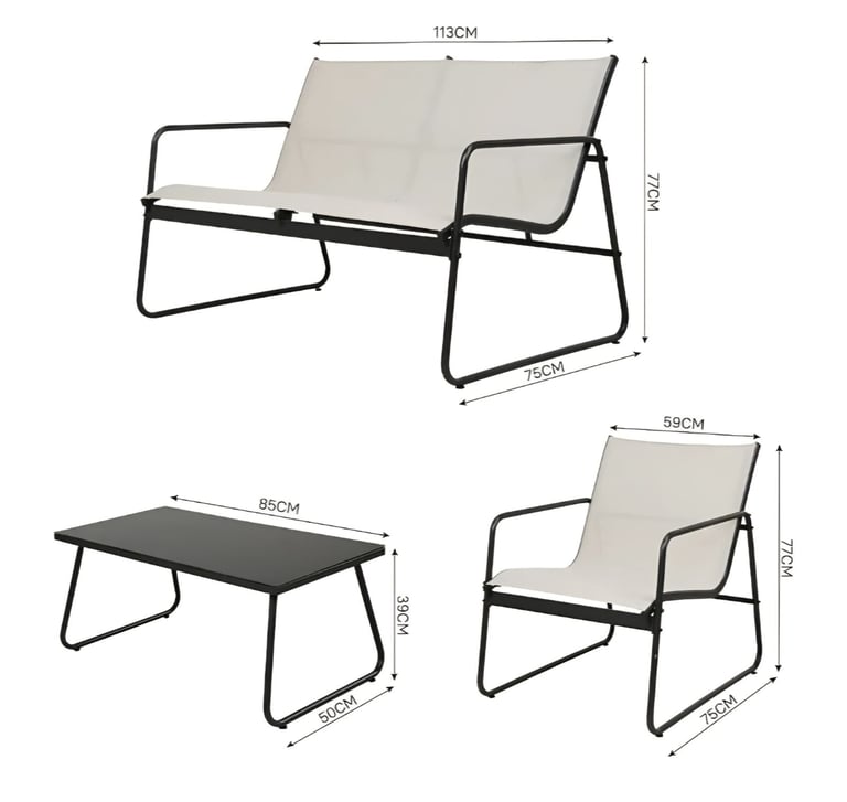 Grand Patio Furniture Set