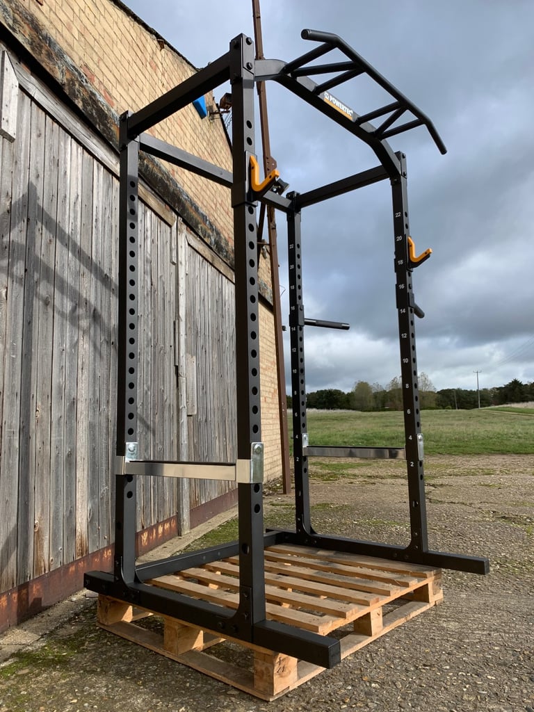 Powertec Power Rack with Dip Bars (Delivery Available) 