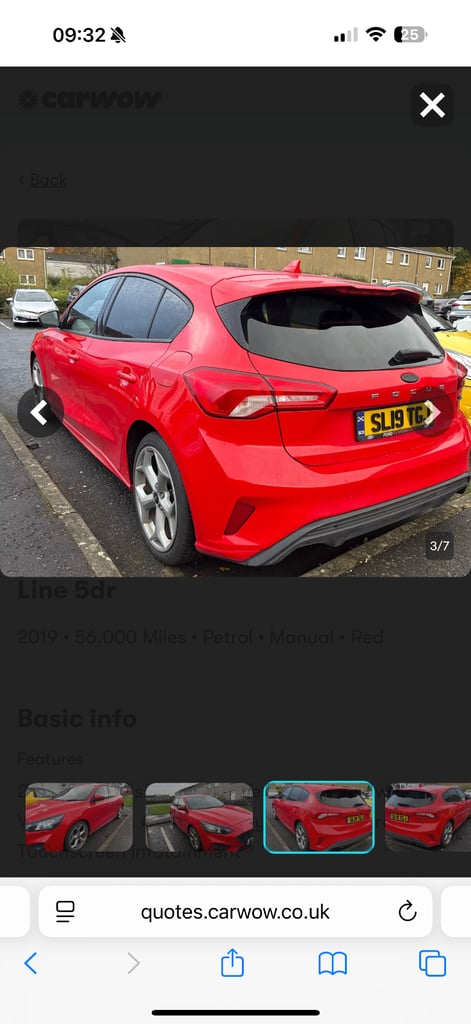 Ford, FOCUS, Hatchback, 2019, Manual, 999 (cc), 5 doors