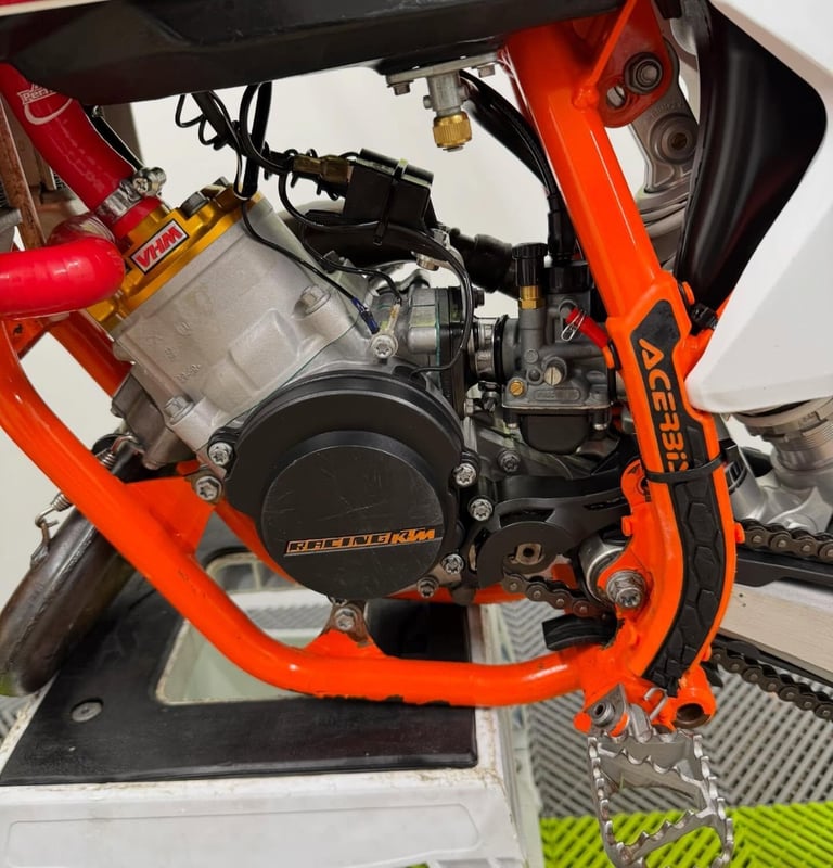 KTM SX 50 2023, HGS exhaust, VHM head