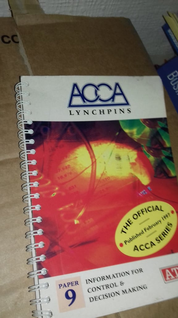 Lots of unused ACCA textbooks - now £2 each