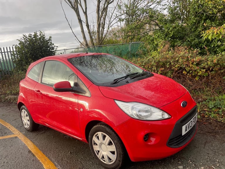 image for FORD KA 1.2 EDGE S/S 13 REG RED 3 DOOR HATCHBACK MOT JANUARY 28TH 2026 TAX £35 SERVICE HISTORY