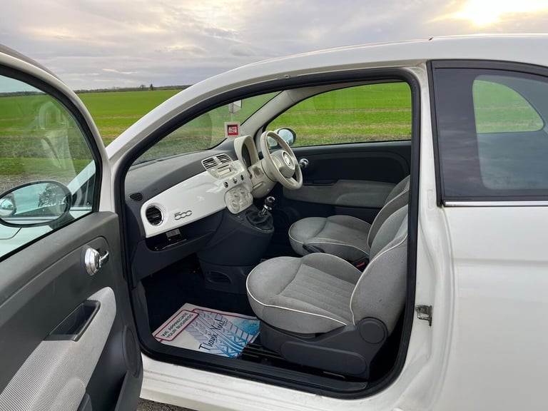 2012 Fiat 500 1.2 Lounge 3dr [Start Stop] HATCHBACK Petrol Manual