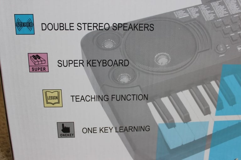 54 keys ELECTRONIC KEYBOARD, mint condition, used only few times