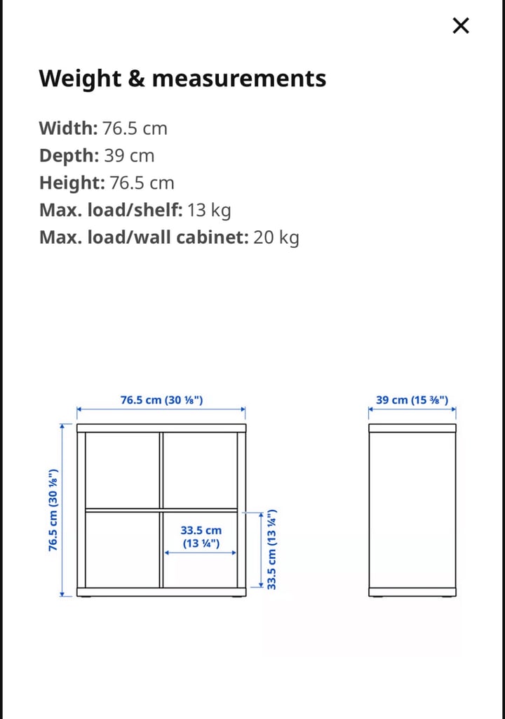 Ikea kallax shelving unit