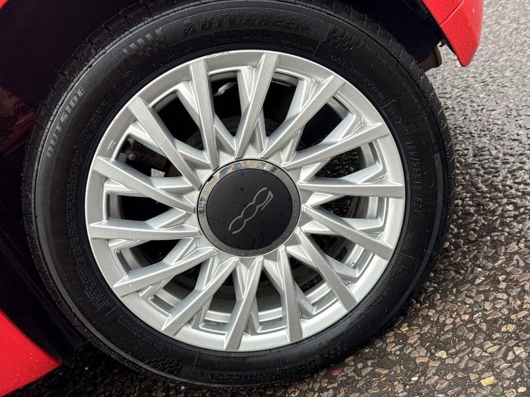 2016 Fiat 500 1.2 Lounge Euro 6 (s/s) 3dr HATCHBACK Petrol Manual