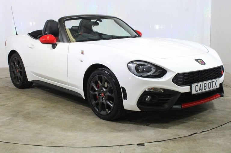 2018 18 ABARTH 124 SPIDER 1.4 MULTIAIR CONVERTIBLE 2DR PETROL AUTO EURO 6 (170 P