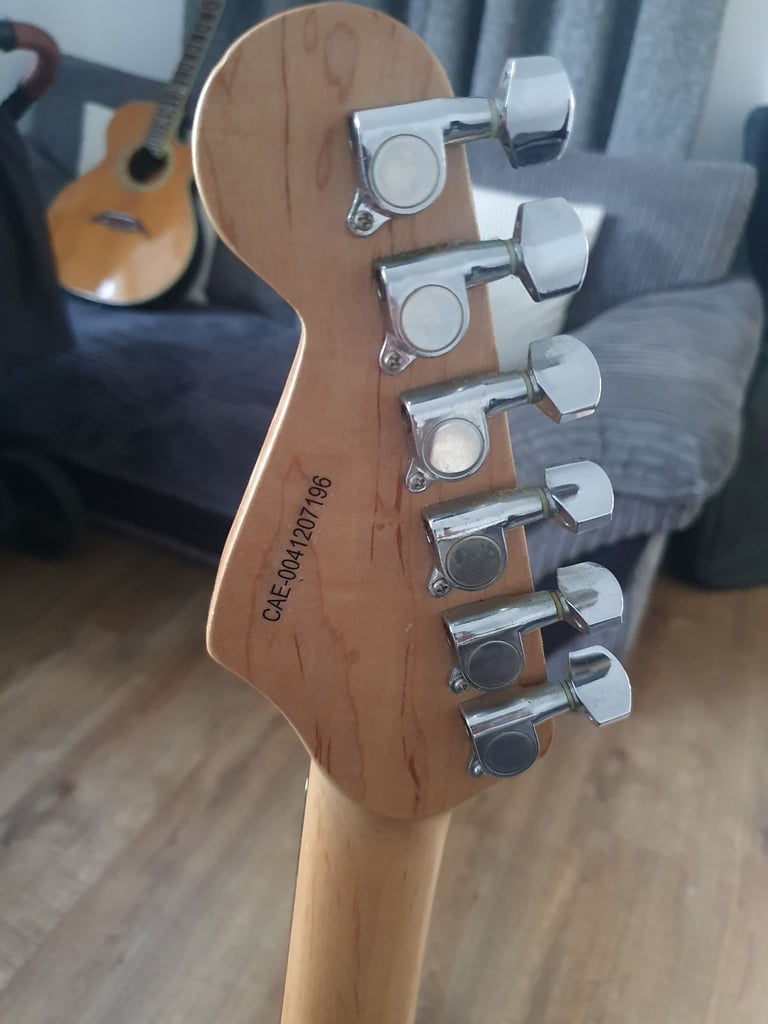 Fender squire strat electric guitar 