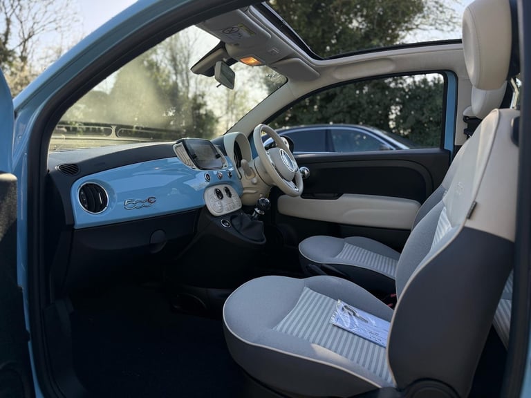 2018 Fiat 500 12 Spiaggina 2dr CONVERTIBLE Petrol Manual
