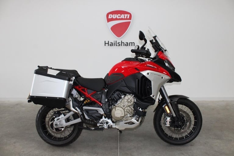 Ducati Multistrada V4 Rally, EX Demo 2025 Model, Travel and Adventure trim