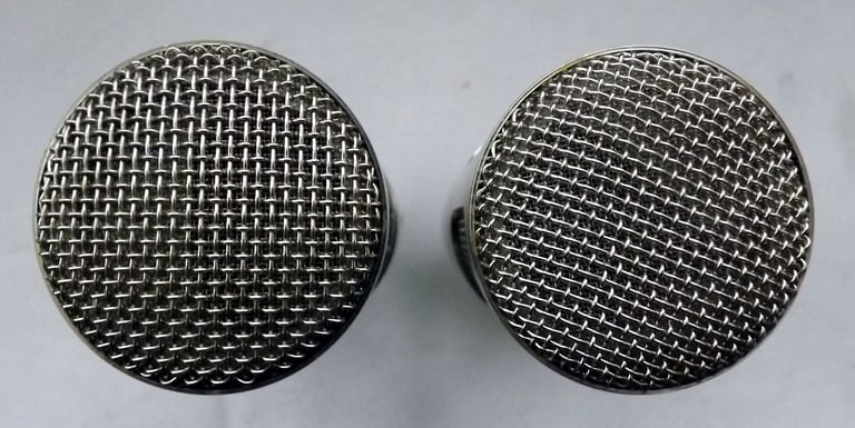 PAIR OF STUDIO PROJECTS B1 STUDIO CONDENSOR MICROPHONES. USED/PWO.
