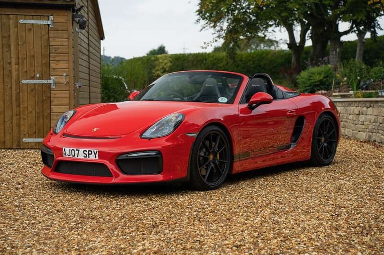 2015 Porsche Boxster 3.8 Spyder 2dr CONVERTIBLE PETROL Manual