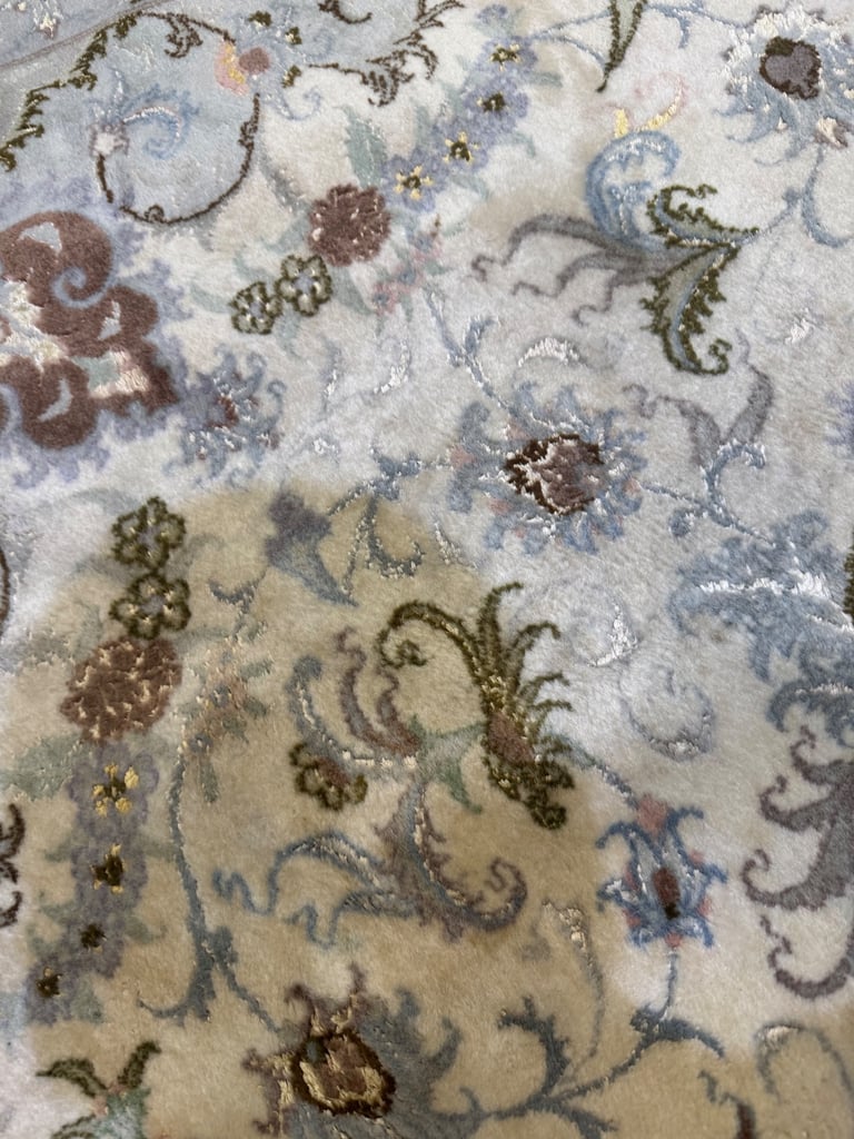 Luxury handmade Persian Tabriz silk rug 300x200cm