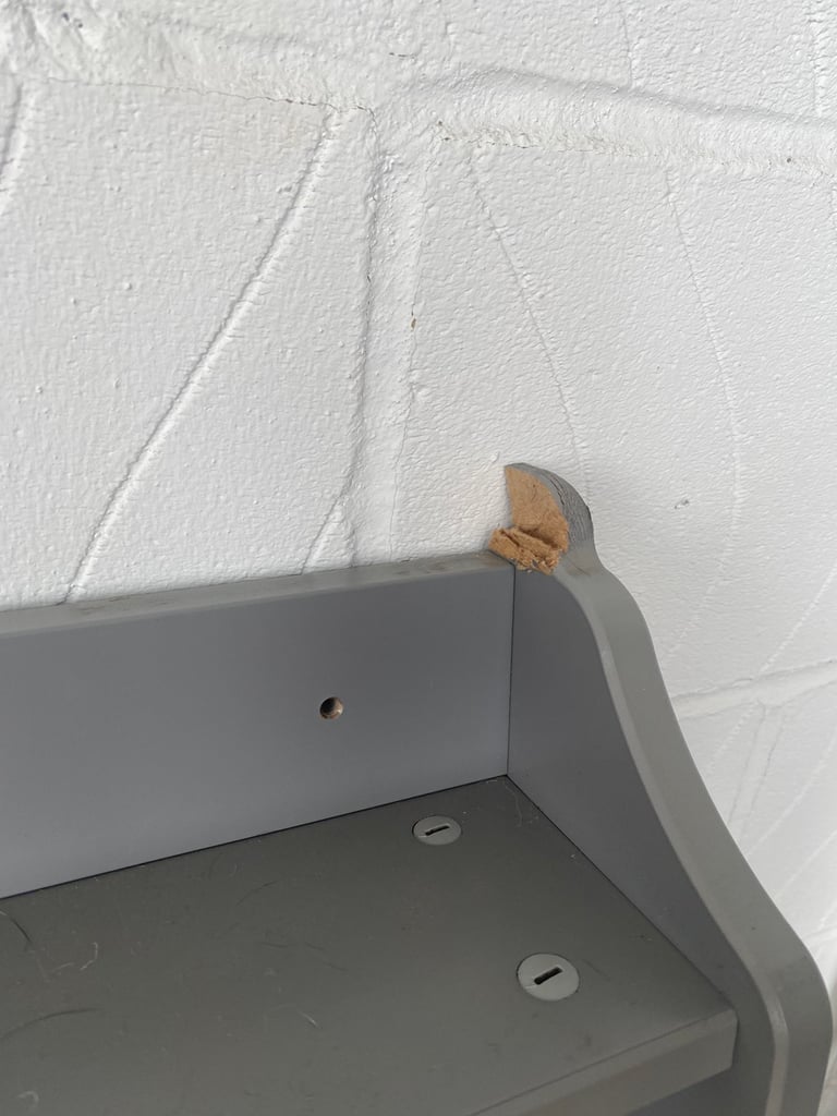 Ikea TORNVIKEN Plates and Mugs storage Wall Shelves Set up