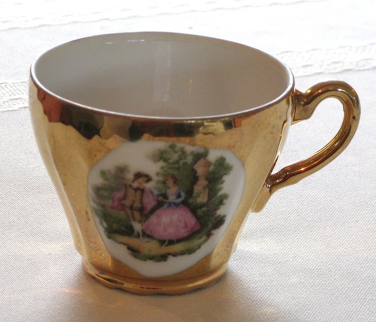 Vintage Porcelain Coffee Set