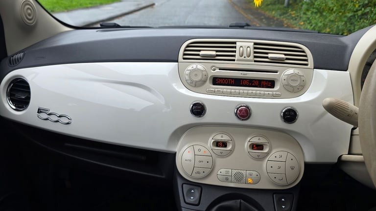 Fiat 500 Lounge, 875cc turbo, low miles