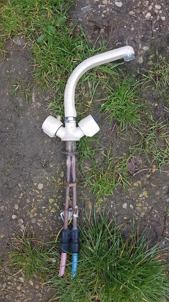 WHALE and other - various used mixer taps for camper caravan motorhome boat.