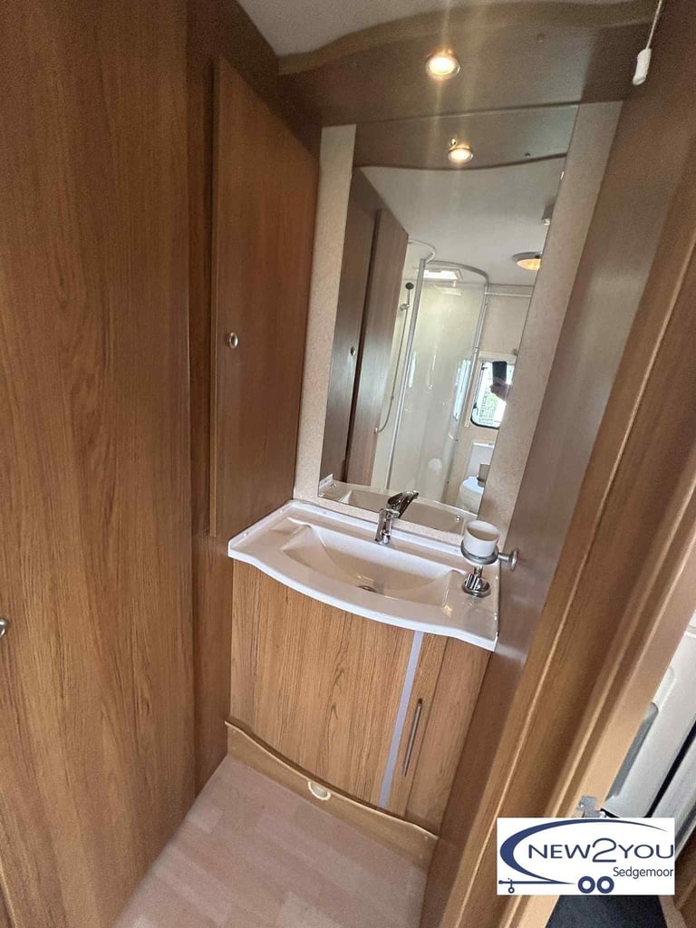 2010 Bailey Pageant Champagne 4 Berth - End bathroom - STOCK NO S051