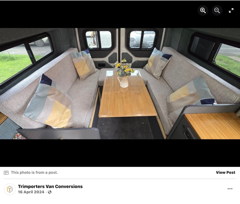 VW Crafter campervan 