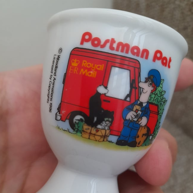 1990s Postman Pat Egg Cup