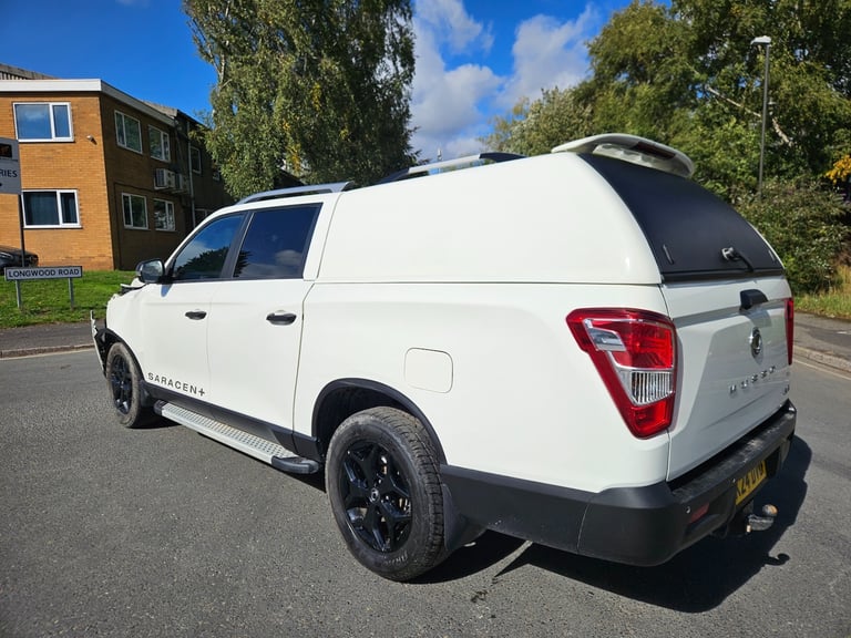 2024 24 KGM MUSSO 2.2 Double Cab Pick Up LWB Saracen Plus Auto Damaged Salvage