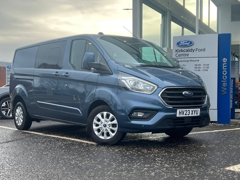 2023 Ford Transit Custom 320 2.0 EcoBlue 130ps Auto L2 D/Cab Limited Double Cab DIESEL Automatic