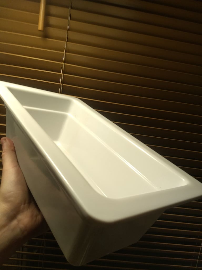  Olympia Kristallon melamine gastronorm dish. 10cm deep