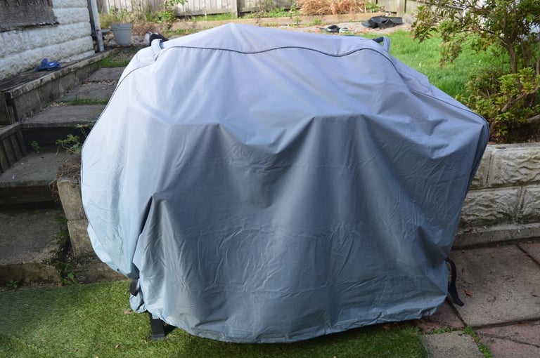 BBQ, Cover, Prep Table, and Accessories