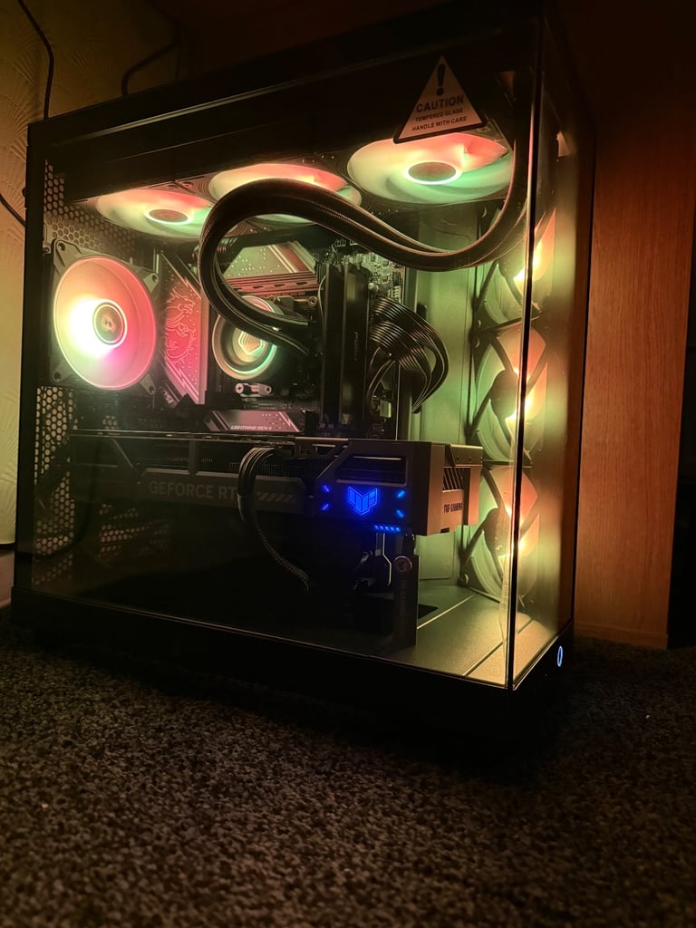 Custom Gaming PC-RTX5070, Intel Core i5 14600K, RAM 32GB DDR5 6000 Brand New